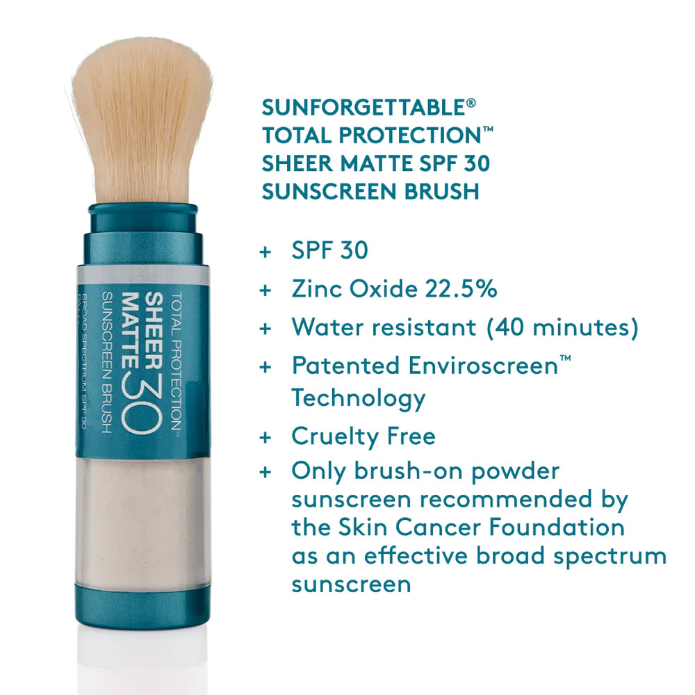 Sunforgettable Total Protection Sheer Matte Sunscreen Brush